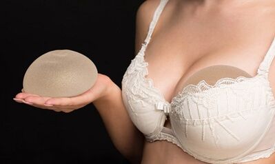 Indications for the widening of the breast with the implants