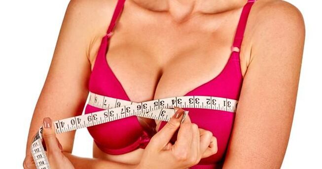 Breasts became larger after applying compresses