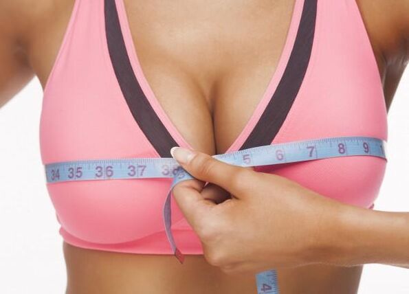 Female breasts after augmentation by various methods